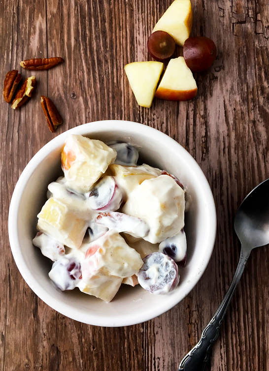 Greek Yogurt Waldorf Salad - The Small Town Foodie